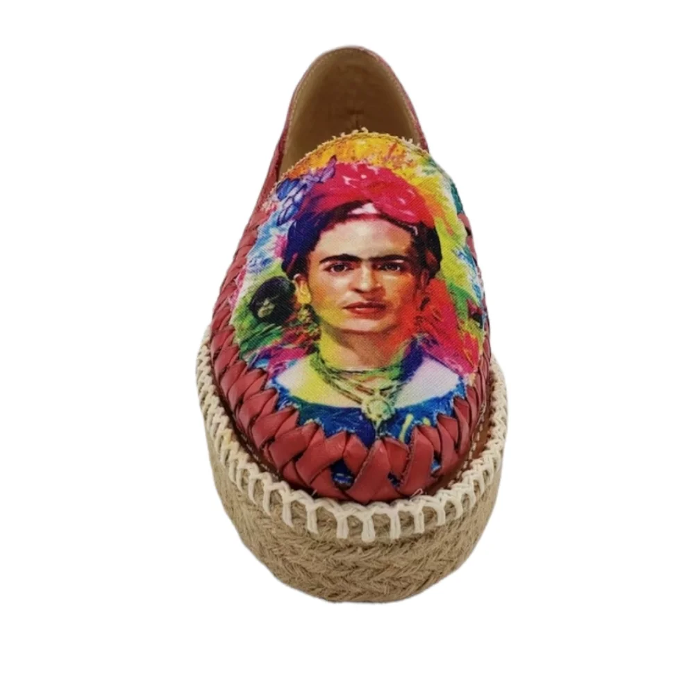 Mexican espadrille frída calo lehater mixed color size 6 - Picture 3 of 6